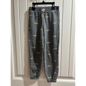 Star Wars Yoda All Over Print Joggers Girls Sz  6/6x